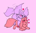  &lt;3 anal anal_penetration anonymous_artist blush duo eevee feral feral_on_feral generation_1_pokemon generation_5_pokemon happy happy_sex hi_res looking_pleasured male male/male male_on_top nintendo on_top penetration pokemon pokemon_(species) quadruped sex simple_background zorua 