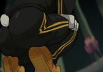  bear clothed clothing crouching debudraws dobu_(odd_taxi) duo fully_clothed hi_res humanoid low-angle_view male mammal polar_bear sekiguchi_(odd_taxi) tracksuit ursine 
