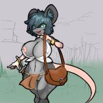  anthro breasts camel_toe cleavage clothed clothing fantasy hi_res mammal maze_(mazemaus) mazemaus mouse murid murine nipple_piercing nipples overflowing_breasts piercing rodent skimpy solo visible_nipples 