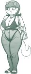  2023 4_toes absurd_res accessory alternate_costume anthro areola areola_slip bent_arm big_breasts big_eyes bikini bikini_thong bikini_top biped breasts cheek_tuft chubby_anthro chubby_female clock clothed clothed_anthro clothed_female clothing collarbone curled_tail curvy_figure dark_hair digital_drawing_(artwork) digital_media_(artwork) domestic_cat eyebrow_through_hair eyebrows eyelashes facial_markings facial_tuft feet felid feline felis female female_anthro finger_ring footwear full-length_portrait fur fur_tuft hair hair_accessory hairband hand_on_hip hand_on_own_hip head_markings hi_res holding_object holding_purse inner_ear_fluff iris jewelry legs_together legwear looking_at_self looking_down looking_down_at_self mammal markings mature_anthro mature_female monochrome mouth_closed mrs._katswell navel necklace nickelodeon nipple_outline no_pupils pantyhose plantigrade portrait prick_ears purse redout ring_(jewelry) sandals shadow short_hair skimpy skimpy_bikini skimpy_swimwear solo standing straight_legs striped_body striped_face striped_fur stripes swimwear t.u.f.f._puppy tail thick_thighs three-quarter_view toes translucent translucent_hair tuft voluptuous watch wide_hips wristwatch 