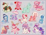  ambiguous_gender angel antlers candy_cane_(g3) chibi chill_breeze christmas clothing cutie_mark deer earth_pony equid equine eyewear feathered_wings feathers feral flurry_(mlp) flutter_pony_(mlp) goggles group hair halo handwear hasbro hat headgear headwear hi_res holidays hood hooves horn horse ice_crystal inner_ear_fluff insect_wings lepidopteran_wings mammal marshmellow_coco merry_treat mittens mittens_(g3) mlp_g1 mlp_g3 multicolored_hair multicolored_tail my_little_pony pegasus pony scarf sidruni snow_glo snowel snowflake snowflake_(g3) tail tail_tuft toboggan_(mlp) tuft wings winter winter_wishes 