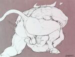  2_horns anal anal_penetration anthro anthro_on_top anthro_penetrating anthro_penetrating_human anthro_penetrating_male anus armpit_hair ass_up ball_slap balls big_dom_small_sub bodily_fluids body_hair bovid bovine breath butt butt_grab cattle dewclaw_hooves dominant duo erection european_mythology genital_fluids genitals greek_mythology hairy hand_on_butt hooves horn human human_on_anthro human_on_bottom human_penetrated interspecies kneeling larger_anthro male male/male male_on_anthro male_on_human male_penetrated male_penetrating male_penetrating_human male_penetrating_male mammal minotaur muscular muscular_anthro muscular_male mythology papyreit penetration penis piledriver_position precum raised_tail sex shaking size_difference slap smaller_human smaller_penetrated tail trembling unguligrade unguligrade_anthro unguligrade_legs 