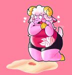  &lt;3 absurd_res anthro beach belly big_belly blush bottomwear bovid bozosart breasts calla_(doodlesack12) caprine chubby_anthro chubby_female clothing female fingers full-length_portrait fur hair hands_together hi_res hooved_fingers hooves horn kneeling kneeling_on_ground long_hair looking_down mammal pink_body portrait pupil red_clothing sand seashell seaside sheep shell shirt shorts slightly_chubby smile solo tail tail_motion tailwag tank_top thick_thighs topwear trans_(lore) trans_woman_(lore) wide_hips wool_(fur) wool_hair 