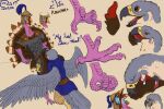  anthro arabic_text armor avian avian_caruncle beak beak_fetish beak_play beak_sex beakjob becoming_erect bird blue_clothing blue_coat blue_topwear bodily_fluids brown_body brown_feathers clothed clothed_sex clothing coat cum cum_dripping_from_tougue cum_in_beak cum_in_mouth cum_inside duo english_text excited falcon falconid feathers feet fellatio genital_fluids grey_body grey_feathers headgear helmet kneeling kneeling_oral_position looking_at_viewer looking_pleasured male male/male meme open_beak open_mouth oral orgasm penile peregrine_falcon romantic romantic_couple russian_text scales scuted_arms scuted_feet scuted_hands scuted_legs scutes sex shabnack_(artist) signature snood_(anatomy) spread_wings tail_feathers talons text toe_curl toes tongue topwear wings yellow_body yellow_scales 