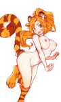  animal_humanoid big_breasts breasts felid felid_humanoid female hi_res humanoid mammal mammal_humanoid navel nipples nude pantherine pantherine_humanoid paperclip_(artist) simple_background solo tiger_humanoid white_background 