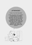  2023 anthro bear black_and_white bun_bash clothed clothing comic digital_media_(artwork) drawing_tablet english_text hoodie male mammal monochrome paper pawpads paws peculiart peculiart_(character) sitting solo speech_bubble tablet text topwear 