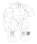  agonwolfe animal_humanoid anthro big_muscles clothing female footwear hi_res huge_muscles humanoid hyper hyper_muscles lagomorph lagomorph_humanoid leporid leporid_humanoid mammal mammal_humanoid muscular muscular_female rabbit rabbit_humanoid toeless_footwear 