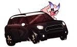  car cheek_tuft driving facial_tuft female feral fluffy fluffy_chest funnel fur head_out_of_window horn humor nahyon neck_tuft solo sylve tongue tongue_out tuft vehicle 