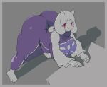  anthro belly big_breasts big_butt bovid breasts butt caprine clothing female goat hi_res huge_butt leaning leaning_forward leaning_on_object mammal nerobero0 robe solo toriel undertale_(series) wide_hips 
