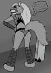  absurd_res animatronic anthro butt canid canine canis dubstails female five_nights_at_freddy&#039;s five_nights_at_freddy&#039;s:_security_breach hi_res looking_at_viewer machine mammal robot roxanne_wolf_(fnaf) scottgames steel_wool_studios wolf 