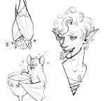  apologeticalex astarion_(baldur&#039;s_gate) baldur&#039;s_gate baldur&#039;s_gate_3 bat batstarion blep container cup drinking_glass dungeons_and_dragons elf feral feralized glass glass_container glass_cup hasbro hi_res humanoid humanoid_pointy_ears leaf-nosed_bat male mammal microbat sleeping tongue tongue_out upside_down vampire_bat wine_glass wings wizards_of_the_coast yangochiropteran 
