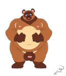  animal_crossing anthro hi_res jon_noj male male/male mammal nintendo nude procyonid raccoon smile solo tom_nook_(animal_crossing) 