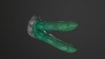  3d_(artwork) digital_media_(artwork) dragon erection genitals green_penis hi_res long_penis male nirit_ling penis solo starry_(cncsq) unusual_anatomy unusual_genitalia unusual_penis widescreen 