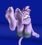  5_toes anthro barefoot blaze_the_cat feet female foot_fetish foot_focus hi_res humanoid_feet looking_at_viewer mrguy820 plantigrade sega soles solo sonic_the_hedgehog_(series) toes 