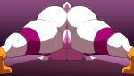  2023 animatronic anthro avian big_breasts big_butt bird bodily_fluids breast_squish breasts bubble_butt butt butt_focus camel_toe chicken clothing curvy_figure digital_drawing_(artwork) digital_media_(artwork) exercise female five_nights_at_freddy&#039;s five_nights_at_freddy&#039;s:_security_breach galliform gallus_(genus) glamrock_chica_(fnaf) hi_res huge_butt huge_thighs leotard lunis1992 machine phasianid push-up rear_view robot scottgames simple_background solo spread_legs spreading squish steel_wool_studios sweat thick_thighs voluptuous white_body wide_hips 