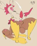  anal anthro bodily_fluids cum cum_inside cum_while_penetrated duo generation_4_pokemon genital_fluids genitals herm_(lore) hi_res lagomorph legendary_pokemon leporid looking_pleasured lopunny lying magnolia_(shaymin) male male/male mammal muzzzzz nintendo nonbinary_(lore) on_back open_mouth penetration penis pokemon pokemon_(species) rabbit semi-anthro shaymin size_difference sky_forme_shaymin 