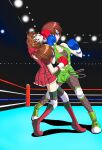  boxer boxing boxing_gloves boxing_ring highres image_sample pixiv_sample santos 