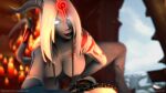  3d_(artwork) areola big_breasts black_lipstick blizzard_entertainment breasts digital_media_(artwork) draenei duo female female_on_top first_person_view genitals glowing glowing_eyes grey_areola grey_horn grey_nipples hair hi_res horn horned_humanoid human humanoid imminent_sex lipstick looking_at_viewer makeup male mammal nipples nude on_top penis salsen smile tail tailed_humanoid thick_thighs warcraft white_body white_eyes white_hair white_skin wide_hips 