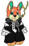  2013 allen_walker alpha_channel ambiguous_gender anthro black_nose bluekyokitty canid canine canis chibi clothed clothing cosplay costume d.gray_man digital_drawing_(artwork) digital_media_(artwork) domestic_dog female_(lore) flat_colors full-length_portrait fully_clothed fur gloves handpaw handwear herding_dog hindpaw husky inner_ear_fluff low_res mammal mango_(mangoswirls) markings mixed_breed nordic_sled_dog orange_body orange_fur pastoral_dog paws portrait sebdoggo siberian_husky simple_background smile solo spitz standing tan_inner_ear_fluff tan_markings teal_eyes teal_inner_ear teal_markings transparent_background tuft welsh_corgi white_clothing white_gloves white_handwear 