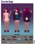  absurd_res bottomwear breasts clothing eyes fur gesture gradient hair hi_res hooves horn invalid_tag jacket leather legs muzzle_(disambiguation) satyr shorts static topwear waving wide_hips 