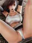  3d breasts covered_nipples final_fantasy final_fantasy_vii incise_soul large_breasts m-rs panties solo tifa_lockhart underwear 