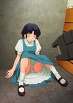  cameltoe highres panties ranma_1/2 school_uniform shikuchin taser tendo_akane tendou_akane underwear 