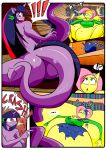  ... ?! anthro big_breasts blush breasts butt comic dragon equid equine female fluttershy_(mlp) friendship_is_magic horn hybrid mammal my_little_pony nude pterippus transformation twilight_sparkle_(mlp) unicorn vale-city 