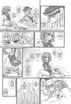  4koma beatrice blush comic gaap greyscale highres monochrome multiple_girls tears translated trembling umineko_no_naku_koro_ni virgilia 