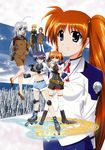  fate_testarossa mahou_shoujo_lyrical_nanoha mahou_shoujo_lyrical_nanoha_strikers pantyhose reinforce_zwei subaru_nakajima takamachi_nanoha teana_lanster yagami_hayate 