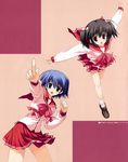  mitsumi_misato seifuku to_heart to_heart_2 tonami_yuma yuzuhara_konomi 