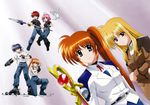  caro_ru_lushe erio_mondial fate_testarossa mahou_shoujo_lyrical_nanoha mahou_shoujo_lyrical_nanoha_strikers subaru_nakajima takamachi_nanoha teana_lanster 