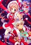  animal_ears christmas hiyoko_kozue nekomimi s.l.h-stray_love_hearts shouoto_aya uegaito_miki 