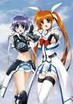  mahou_shoujo_lyrical_nanoha mahou_shoujo_lyrical_nanoha_strikers okuda_yasuhiro subaru_nakajima takamachi_nanoha 