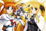  fate_testarossa mahou_shoujo_lyrical_nanoha mahou_shoujo_lyrical_nanoha_strikers subaru_nakajima takamachi_nanoha teana_lanster 