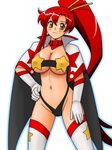  blush breasts cameltoe cleavage erect_nipples highres jpeg_artifacts nipples smile tengen_toppa_gurren-lagann tengen_toppa_gurren_lagann tsumitani_daisuke yoko_littner yoko_ritona 