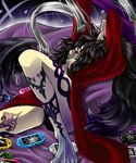  barefoot broken dissidia_final_fantasy final_fantasy final_fantasy_viii handheld_game_console playstation_portable solo taro_(116taro) ultimecia wings 