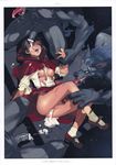  bestiality blood breasts censored cum little_red_riding_hood lying monster penis pussy rape scratches tears virgin werewolf yukimi 