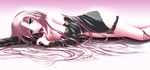  highres long_hair megurine_luka nohoho_(kakikonchi) pink_hair solo very_long_hair vocaloid 