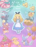  alice_(pokemon) alice_(wonderland) alice_(wonderland)_(cosplay) alice_in_wonderland blush buneary caterpie combee cosplay darkrai doduo gen_1_pokemon gen_4_pokemon parasect pikachu pokemon pokemon_(anime) pokemon_(creature) pokemon_dp_(anime) pokemon_m10 shaymin squirtle tears vespiquen wartortle white_rabbit white_rabbit_(cosplay) yurano_(upao) 