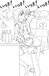  1girl artist_request character_request copyright_request drawfag monochrome source_request 