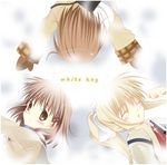  air circle_formation clannad company_connection furukawa_nagisa kamio_misuzu kanon multiple_girls souyoku tsukimiya_ayu 