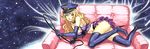  ari_a ass bad_id bad_pixiv_id blonde_hair blue_eyes hat highres long_hair long_image macross macross_frontier peaked_cap sheryl_nome solo thighhighs whip wide_image 