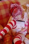  anya_alstreim code_geass cosplay destiny_doll photo pink_hair tatsuki 