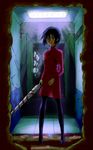  bad_id bad_pixiv_id black_eyes maken_x_another pantyhose sagami_kei satsuyo school_uniform solo sword weapon 