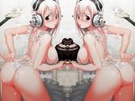  headphones multiple_girls nitroplus super_sonico tsuji_santa 