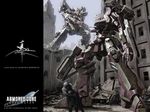  armored_core armored_core_last_raven building cascade_range city fascinator from_software mecha people 