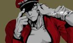  boss capcom hideaki m_bison male male_focus vega white_eyes 