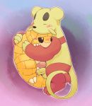  2018 argon_vile balls black_sclera blue_background blush cuddling digital_media_(artwork) duo eyes_closed flaccid gradient_background hi_res hug humanoid_penis male male/male mienfoo nintendo nude partially_retracted_foreskin penis pok&eacute;mon pok&eacute;mon_(species) red_background romantic sandshrew signature simple_background uncut video_games 