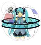  detached_sleeves green_eyes green_hair hatsune_miku headphones jigsaw_puzzle long_hair murata_isshin puzzle smile solo twintails very_long_hair vocaloid 