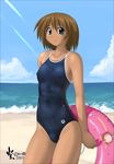  cameltoe high_cut_kingdom murasaki_nyaa nipples nyanko_batake one-piece_swimsuit school_swimsuit swimsuit 